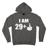 I Am 30 Middle Finger Tall Hoodie