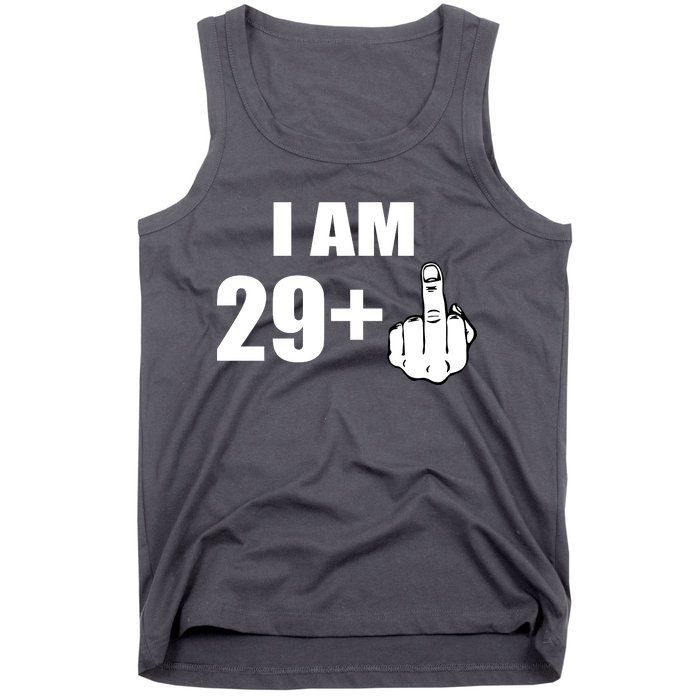 I Am 30 Middle Finger Tank Top