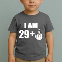 I Am 30 Middle Finger Toddler T-Shirt