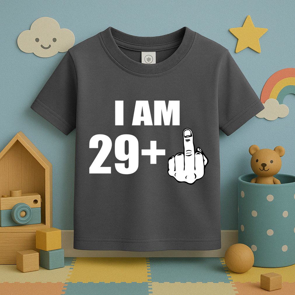 I Am 30 Middle Finger Toddler T-Shirt