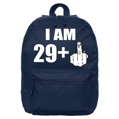 I Am 30 Middle Finger 16 in Basic Backpack