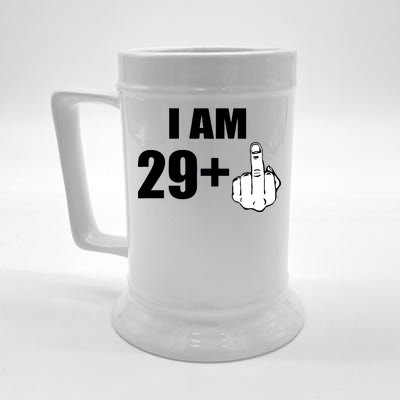 I Am 30 Middle Finger Beer Stein