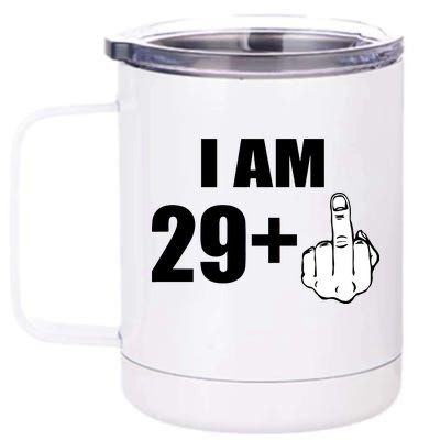 I Am 30 Middle Finger 12 oz Stainless Steel Tumbler Cup