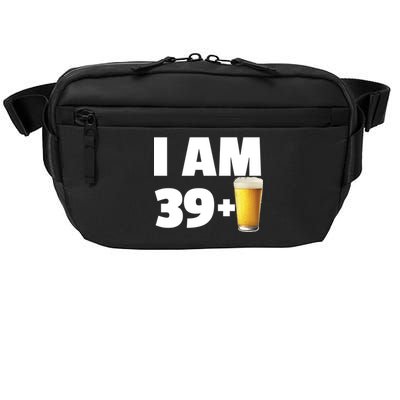 I Am 39 Plus Beer 40th Birthday Crossbody Pack