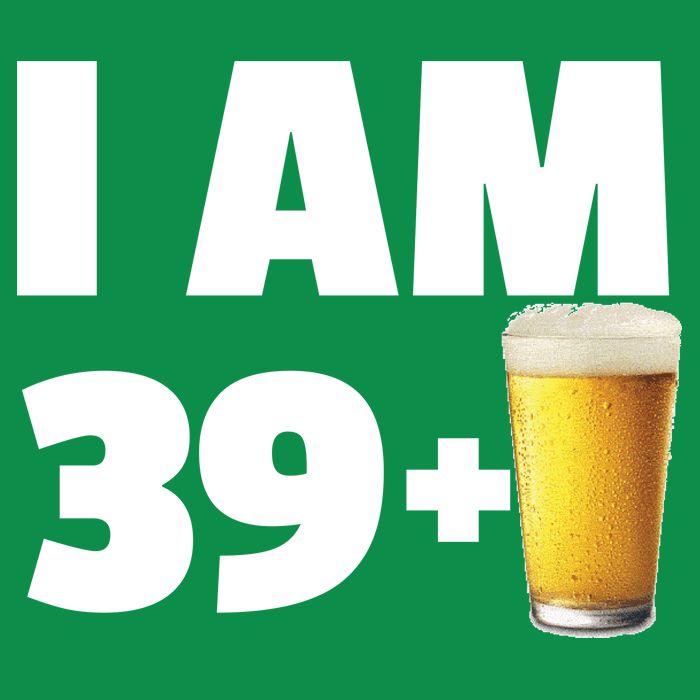 I Am 39 Plus Beer 40th Birthday Kids T-Shirt