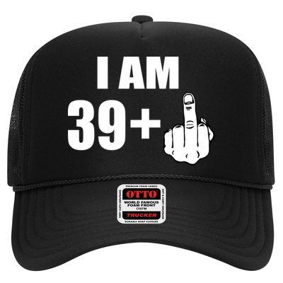 I Am 40 Middle Finger Trucker Hat