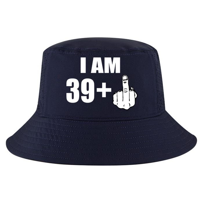 I Am 40 Middle Finger Cool Comfort Performance Bucket Hat