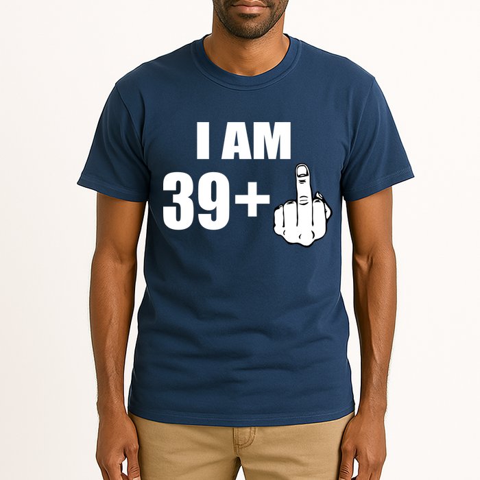 I Am 40 Middle Finger Tall T-Shirt