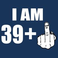 I Am 40 Middle Finger Tall T-Shirt