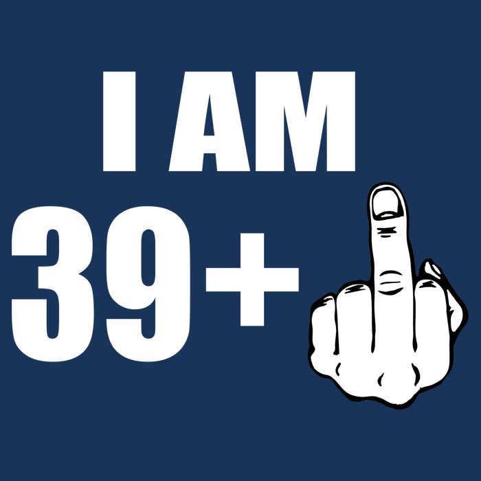 I Am 40 Middle Finger Tall T-Shirt