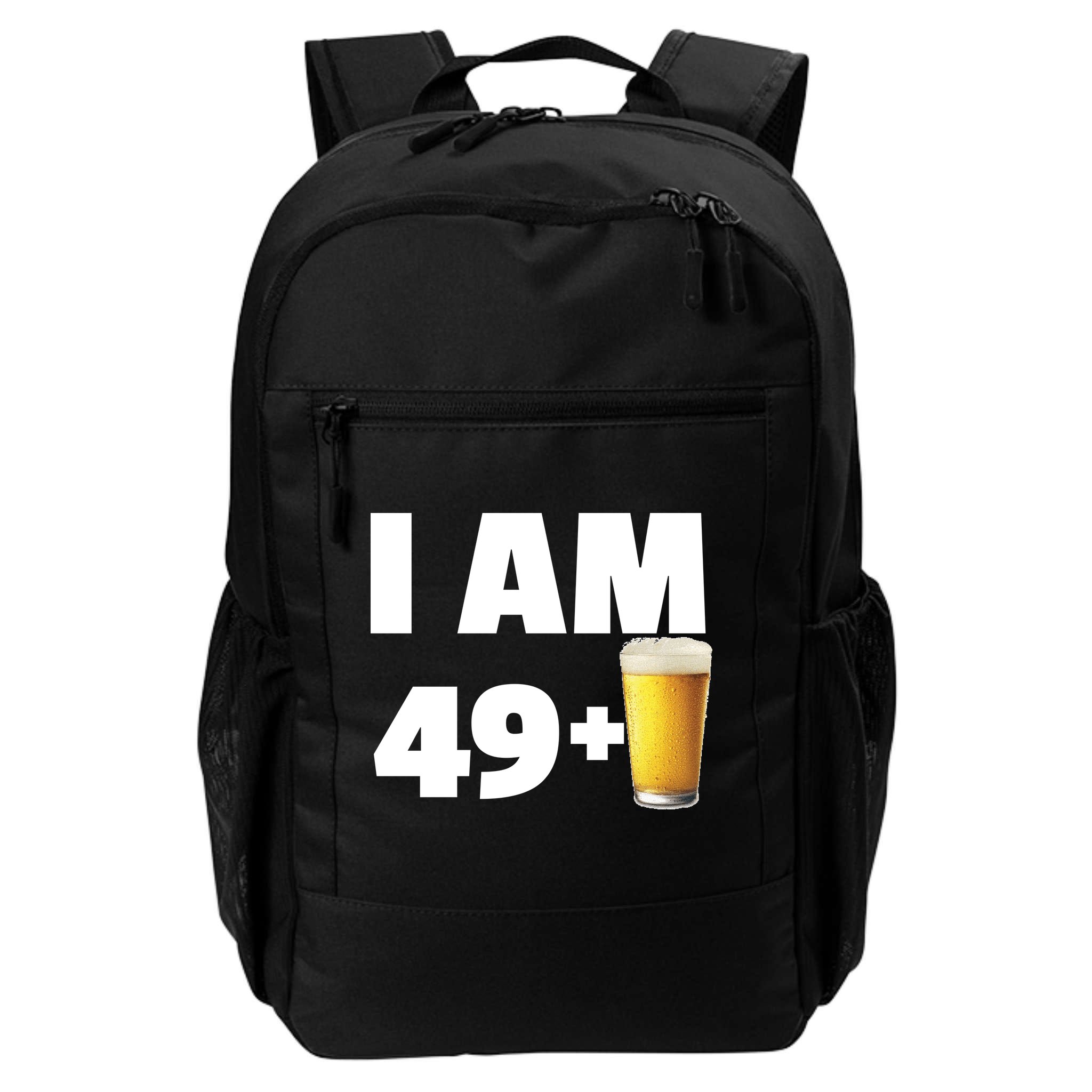 I Am 49 Plus Beer 50th Birthday Backpack