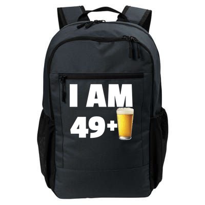 I Am 49 Plus Beer 50th Birthday Daily Commute Backpack