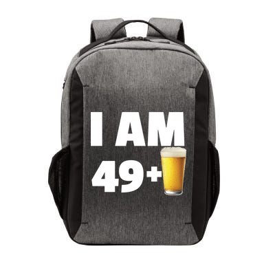 I Am 49 Plus Beer 50th Birthday Vector Backpack