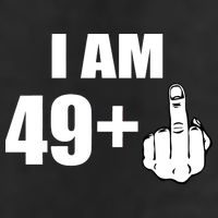 I Am 50 Middle Finger Funny 50th Birthday Gift T-Shirt Hat