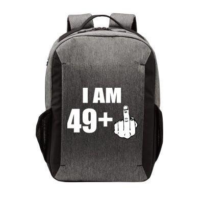 I Am 50 Middle Finger Funny 50th Birthday Gift T-Shirt Vector Backpack