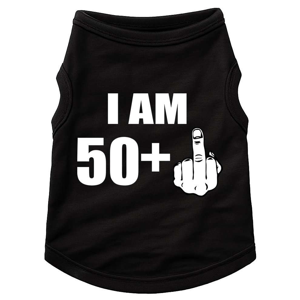 I Am 51 Middle Finger Funny 1966 Birthday Doggie Tank