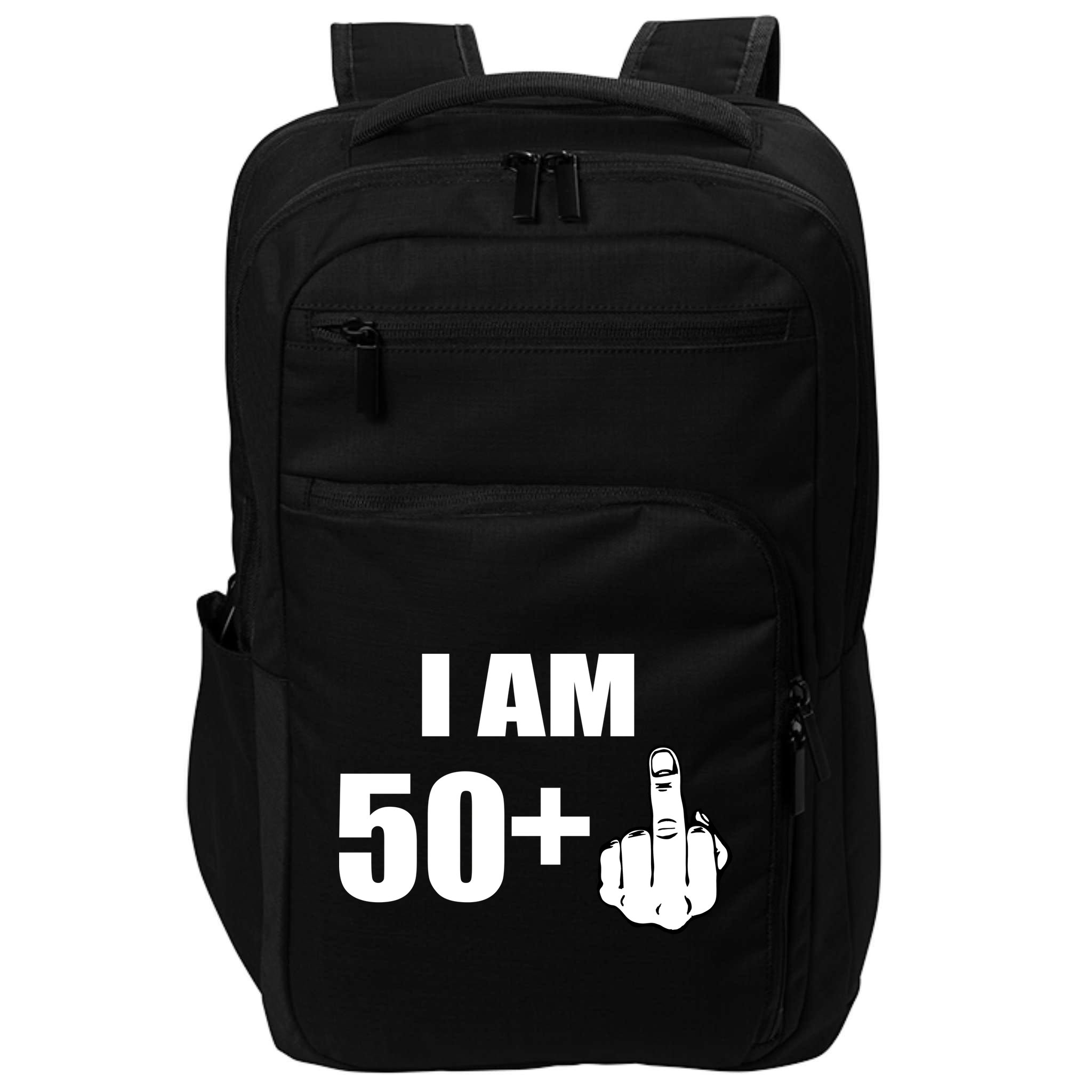I Am 51 Middle Finger Funny 1966 Birthday Impact Tech Backpack