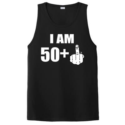 I Am 51 Middle Finger Funny 1966 Birthday PosiCharge Competitor Tank