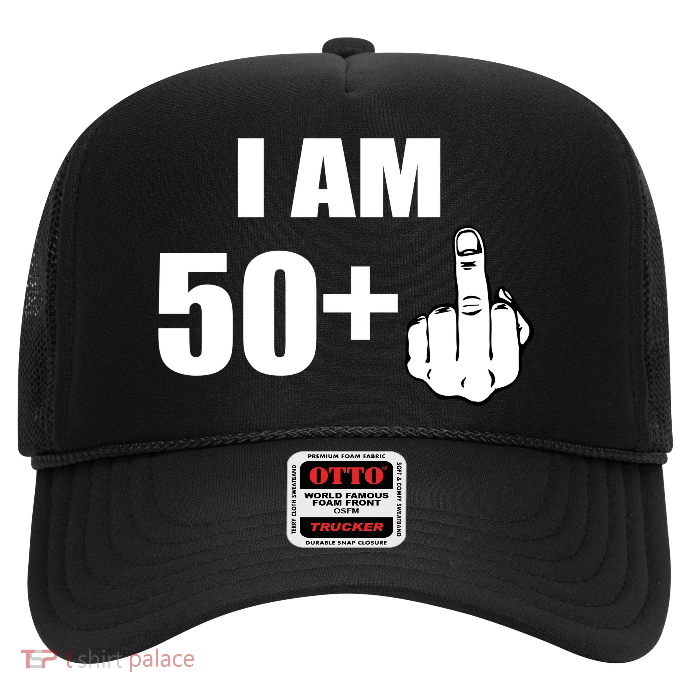 I Am 51 Middle Finger Funny 1966 Birthday Trucker Hat