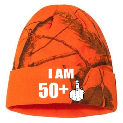 I Am 51 Middle Finger Funny 1966 Birthday Kati Licensed 12" Camo Beanie