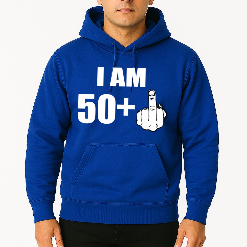 I Am 51 Middle Finger Funny 1966 Birthday Hoodie