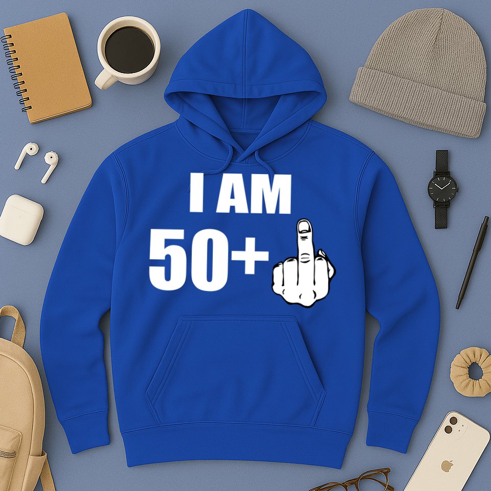 I Am 51 Middle Finger Funny 1966 Birthday Hoodie