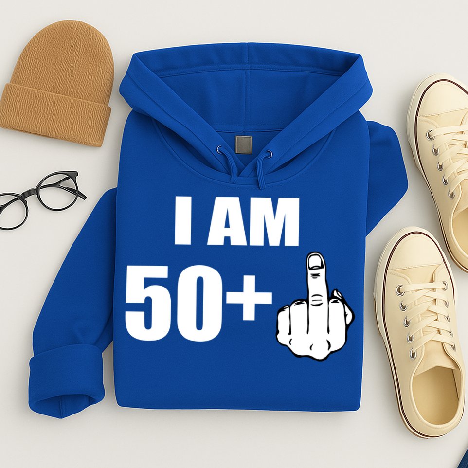 I Am 51 Middle Finger Funny 1966 Birthday Hoodie