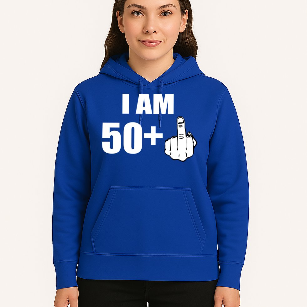 I Am 51 Middle Finger Funny 1966 Birthday Hoodie