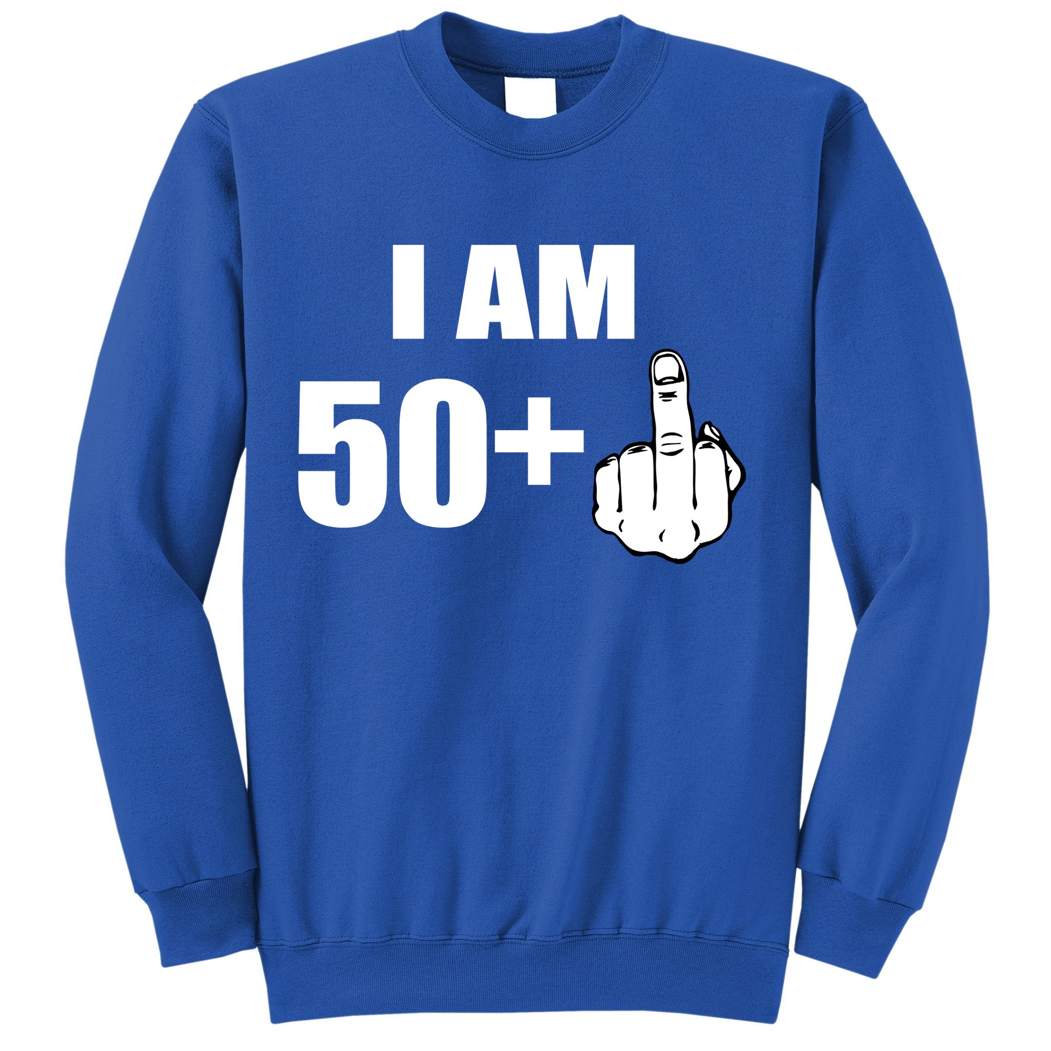 I Am 51 Middle Finger Funny 1966 Birthday Sweatshirt