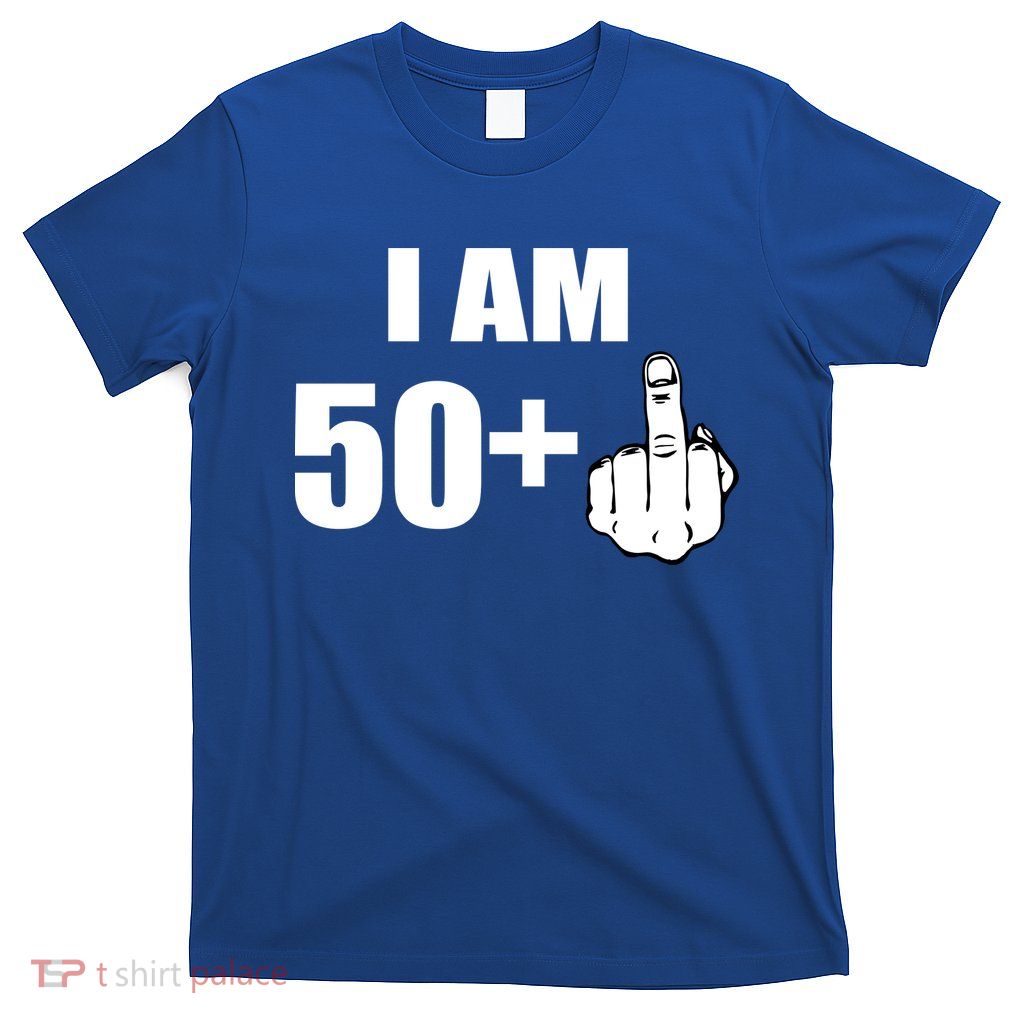 I Am 51 Middle Finger Funny 1966 Birthday T-Shirt