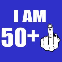 I Am 51 Middle Finger Funny 1966 Birthday Button