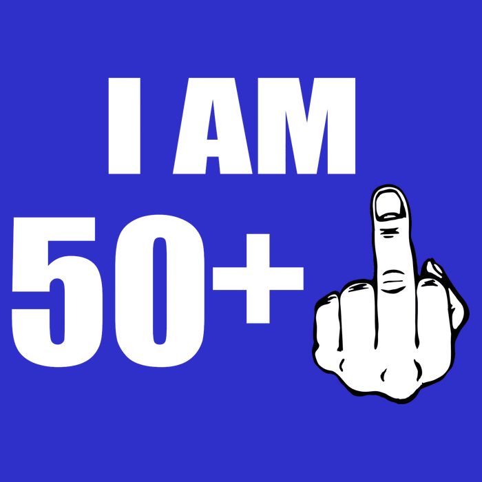 I Am 51 Middle Finger Funny 1966 Birthday Button