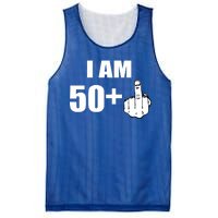 I Am 51 Middle Finger Funny 1966 Birthday Mesh Reversible Basketball Jersey Tank