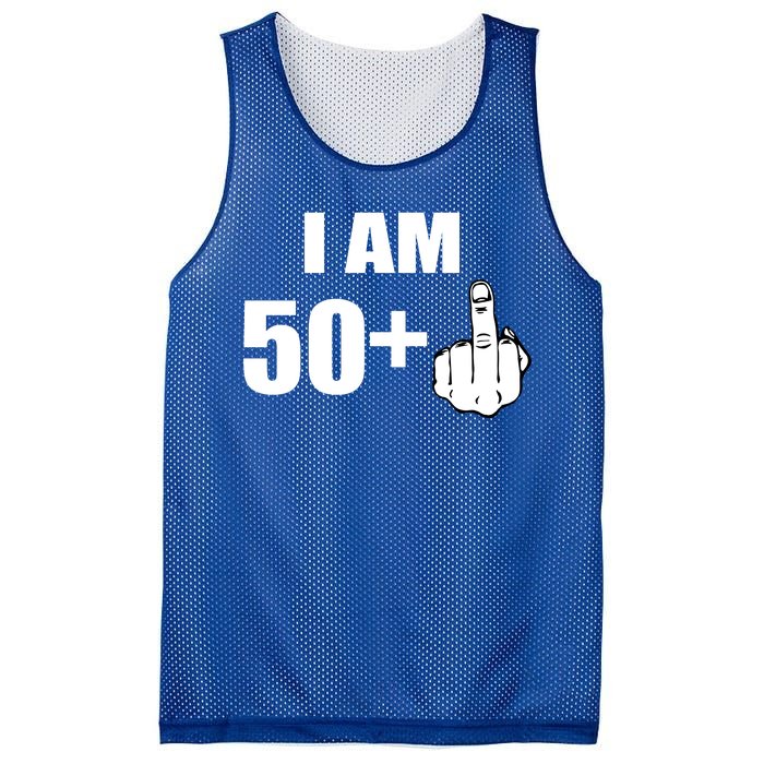 I Am 51 Middle Finger Funny 1966 Birthday Mesh Reversible Basketball Jersey Tank