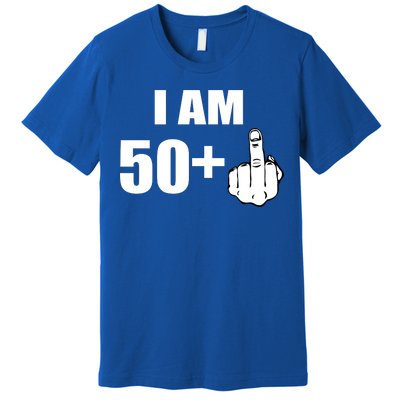 I Am 51 Middle Finger Funny 1966 Birthday Premium T-Shirt