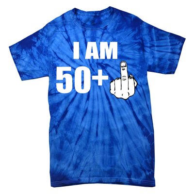 I Am 51 Middle Finger Funny 1966 Birthday Tie-Dye T-Shirt