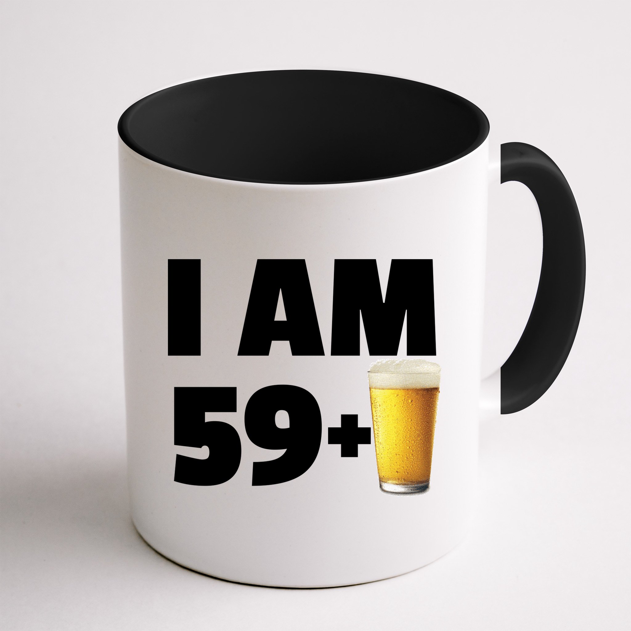 I Am 59 Plus Beer 60th Birthday Mug
