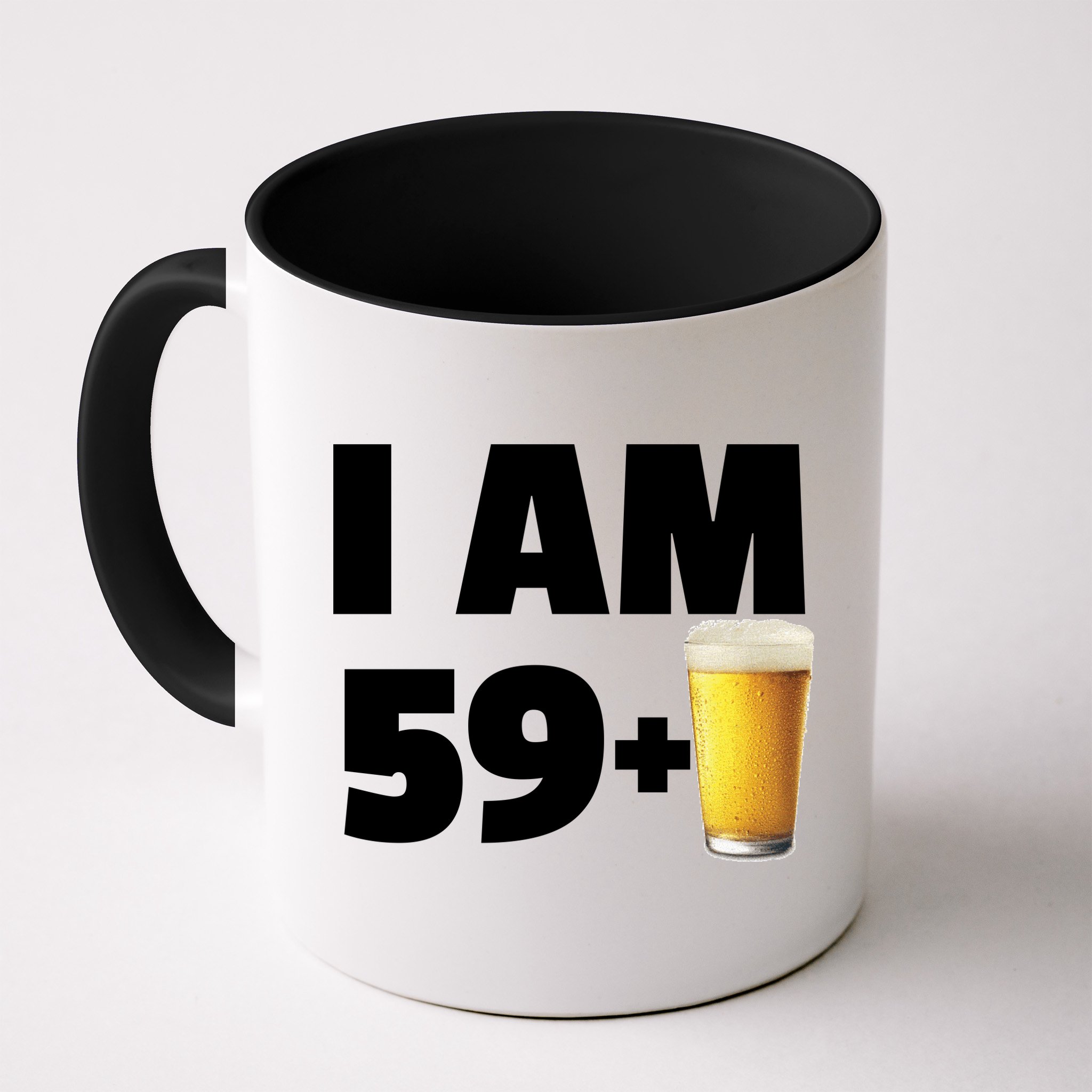 I Am 59 Plus Beer 60th Birthday Mug