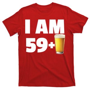 I Am 59 Plus Beer 60th Birthday T-Shirt