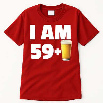 I Am 59 Plus Beer 60th Birthday Tall T-Shirt