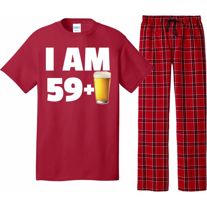 I Am 59 Plus Beer 60th Birthday Pajama Set