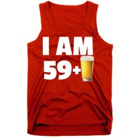 I Am 59 Plus Beer 60th Birthday Tank Top