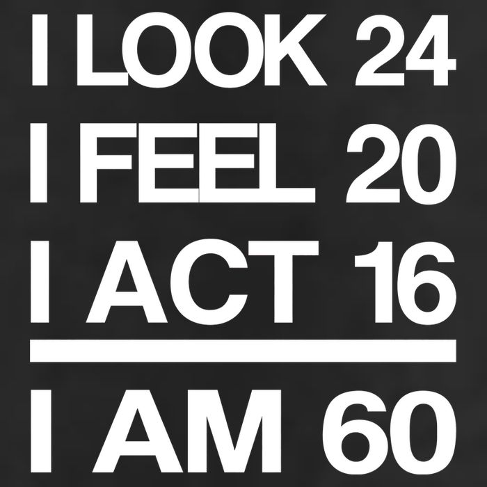 I Am 60 Funny 60th Birthday Cool Comfort Performance Bucket Hat