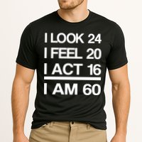 I Am 60 Funny 60th Birthday Cooling Performance Crew T-Shirt