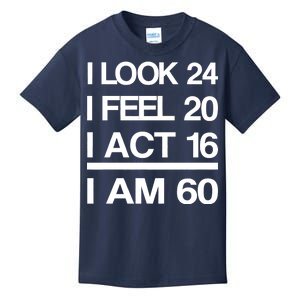 I Am 60 Funny 60th Birthday Kids T-Shirt