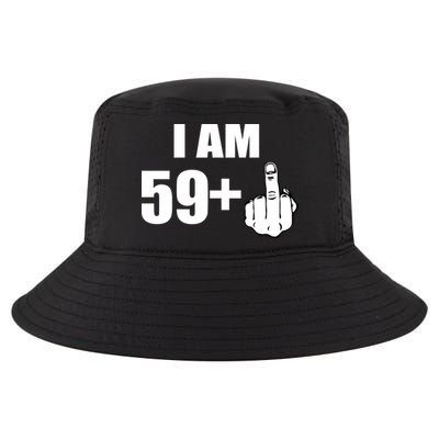 I Am 60 Middle Finger 60th Birthday Gift Cool Comfort Performance Bucket Hat