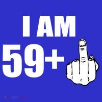 I Am 60 Middle Finger 60th Birthday Gift Premium T-Shirt