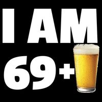 I Am 69 Plus Beer 70th Birthday Cooling Performance Crew T-Shirt