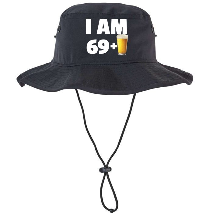 I Am 69 Plus Beer 70th Birthday Legacy Cool Fit Booney Bucket Hat