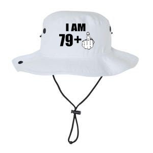 I Am 80 Middle Finger 80th Birthday Gift Legacy Cool Fit Booney Bucket Hat